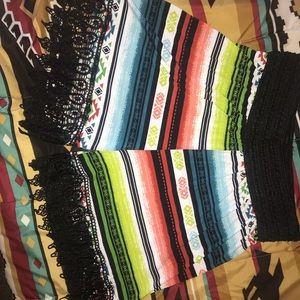 Serape shorts